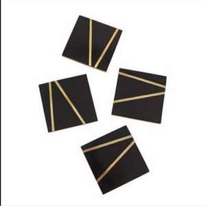 Juego de posavasos de madera maciza de 4 piezas Posavasos para mesa de centro Bebida Venta caliente Tapetes y almohadillas para bebidas Decoración de mesa y la mejor calidad - Product Image 4