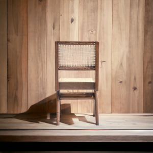 เก้าอี้ไม้พับได้ขนาดกะทัดรัด - ดีไซน์ทันสมัย ทนทาน และมีสไตล์ เหมาะสำหรับห้องนั่งเล่น โรงแรม โรงเรียน ใช้งานได้หลากหลาย เป็นมิตรกับสิ่งแวดล้อม ผลิตในอินเดีย - Product Image 6