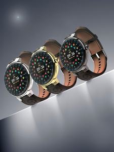 GT9 Max 44-49mm Smart Watch With OLED Display <b>Wireless</b> Charging NFC Health Monitor Pedometer Compass Thermometer Leather Strap F - Product Image 4