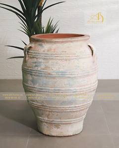 Atlantis AN066H72GR Maceta de cerámica verde Premium Acabado galvanizado para el hogar Plantas de interior Mini Paisajes Macetas - Product Image 5