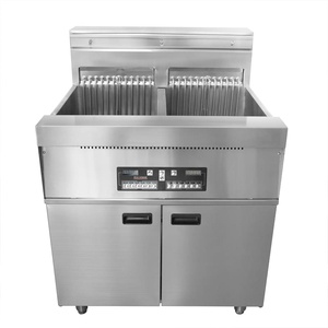 2024 Commercial Deep Fryer Machine Timer Temperature Control Induction Deep Fryer French fries machine For Restaurant