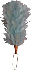 บริการ OEM ชุดตกแต่งหมวกที่มีคุณภาพดีเป็นมิตรต่อสิ่งแวดล้อมลายย้อมสีพร้อมลูกพลัมขนนกยูง - Product Image 2