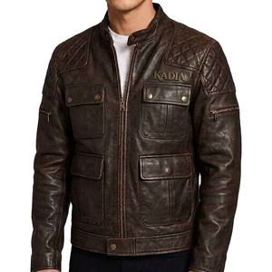 Chaqueta Acolchada de Invierno de Lona de Alta Calidad para Hombre, Cuello Mao, Cierre Frontal con Cremallera, Logotipo, Servicio OEM, Cortavientos con Capucha para Motocicleta - Product Image 3