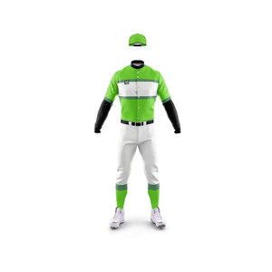 Unisex personalizado poliéster transpirable béisbol Jersey para Hombre Ropa deportiva juvenil Collage Hip Pop estilo Softball uniformes - Product Image 6