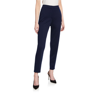 Pantaloni da tailleur in misto lana da donna St. John, blu, taglia 2 - Product Image 1