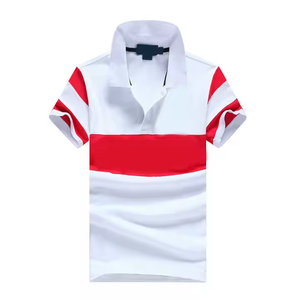 2025 Unisex bordado para camisetas de Polo a granel al por mayor ecológico bajo MOQ patrón sólido tejido transpirable hombres personalizados - Product Image 1