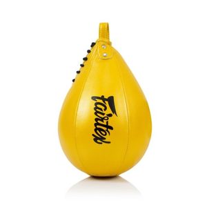 Ballon de vitesse de boxe personnalisé avec logo privé en cuir Fairtex, sac de frappe professionnel pour l'entraînement - Product Image 2