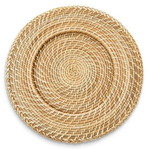 Best Seller 2026 Round <b>Charger</b> <b>Plate</b> Boho Rattan <b>Charger</b> <b>Plates</b> for Table Decoration Top Choice Placemat OEM Accepted - Product Image 1