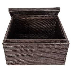 Boîte de rangement avec couvercle, boîte de rangement artisanale, écologique, naturelle, décoration intérieure et extérieure, vente en gros du Vietnam - Product Image 3