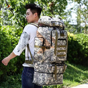 Venta al por mayor bolsa de deporte de camuflaje personalizada impermeable al aire libre viaje Camping mochila accesorio disponible elegante diseño de camuflaje caza - Product Image 4