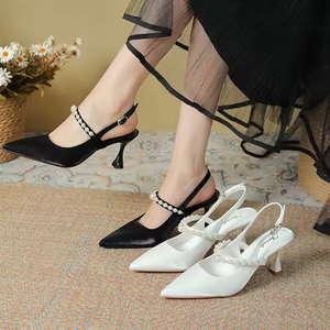 Zapatos Mary Jane de Estilo Francés para Primavera y Verano, Zapatos Planos de Cuero con Suela Gruesa de Estilo Británico Retro, Zapatos de Tacón Alto Dulces y Elegantes - Product Image 4