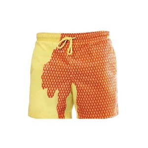 Bermudashort de confort pour hommes de la meilleure qualité, maille de sublimation avec ceinture élastique, type à fermeture courte - Product Image 5