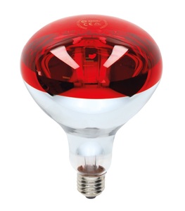 Lampada riflettente a infrarossi E27 150W 125mm. (GSC 200602002 - Product Image 1
