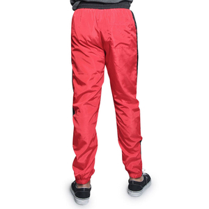 Pantalon coupe-vent personnalisé de votre propre marque Fabricant de pantalons coupe-vent en nylon patchwork pour hommes avec logo personnalisé pour hommes - Product Image 5