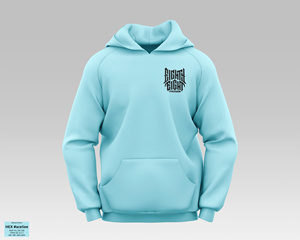 Sweat à capuche pour homme en molleton 100% coton de haute qualité, style streetwear hiver, avec logo personnalisé brodé sur le devant, respirant, coupe-vent, coupe classique - Product Image 4