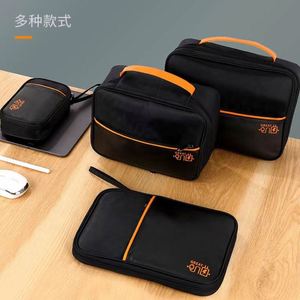 Organizador de viaje promocional: Bolsa de almacenamiento de artículos electrónicos y artículos de tocador de gran capacidad a prueba de polvo y humedad - Product Image 2