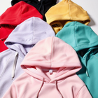 Textile échantillon gratuit vêtements de sport imprimé bouffant sweat à capuche surdimensionné et sweats femmes décontracté sweat à capuche copped - Product Image 4