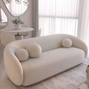 Conjunto de sofá seccional Chesterfield en forma de L reclinable extraíble terciopelo Boucle tapicería convertible extensible para sala de estar - Product Image 1