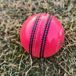 Ballon de cricket en cuir rose JS-BH-PO-19 JAWAS SPORTS 156g Cousu à la machine Couleurs et logo personnalisables Vente chaude - Product Image 1