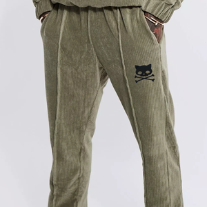 Conjunto Deportivo Unisex de 2 Piezas de Alta Calidad en Terciopelo Sólido, Sudadera con Capucha y Pantalones Deportivos, Pantalones Cargo 100% Algodón para Hombre y Mujer - Product Image 4