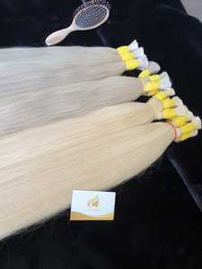 Extension de cheveux 100% humains, couleur russe, esclave en vrac, qualité supérieure, prix de gros d'usine - Product Image 5