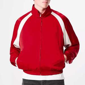 Blouson aviateur en polyester de haute qualité pour hommes avec logo avant à col montant Vêtements d'extérieur d'hiver légers et élégants pour toutes les saisons - Product Image 3