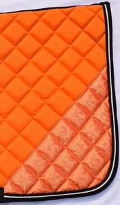 Tapis de selle d'équitation anglais matelassé en coton écologique, durable, couleur personnalisable, meilleur prix, vente chaude - Product Image 4