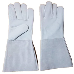 Gants de travail d'usage général Sécurité Soudage Construction Conducteur Gants de gréeur en cuir à prix compétitif - Product Image 1