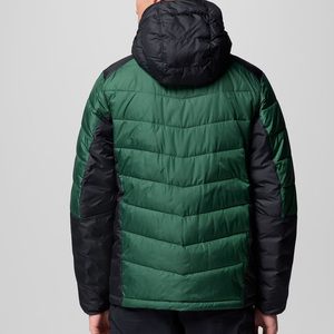 Trending High Quality Men's Zipper-Up <b>Puffer</b> <b>Jackets</b> With Customized Logo Printing And Hood / Color Block Design <b>Cheap</b> Rate 2026 - Product Image 6