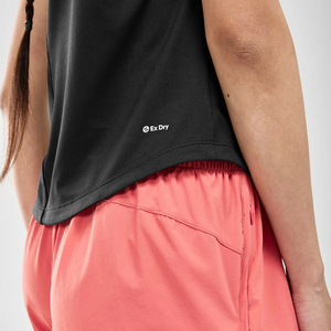 Camiseta de correr de malla para mujer impresa con logotipo personalizado OEM para verano para actividades al aire libre - Product Image 5