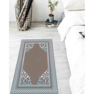 Alfombra Decorativa con Estampado de Mezquita: Elegante Alfombra de Oración con Estampado, Regalo Musulmán, Alfombra Delgada No Tejida - Product Image 5
