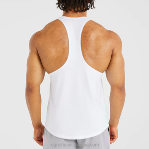 Breathable High Quality Men's Stretch Tank Top Quick Dry <b>Running</b> <b>Singlet</b> Custom Color for Sublimation Plus Size - Product Image 2