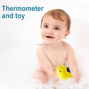Baby Bath <strong>Thermometer</strong> Accurate Water Temperature Monitor and Fun <strong>Floating</strong> Toys Design Suitable for Infants Safe Bath - Product Image 4