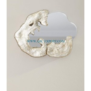 Laiton Or Poli Fabriqué À La Main Unique Nouveau Style Miroir Mural Top Vente Qualité Supérieure Décor À La Maison Miroir Mural Intérieur - Product Image 2