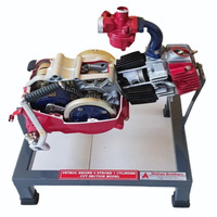 JD315 - Motor Diésel de 4 Cilindros y 4 Tiempos, Modelo de Sección Cortada, Equipo de Enseñanza y Demostración para Capacitación Automotriz