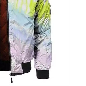 Vente chaude style rétro broderie doudoune Plus surdimensionné limité hommes printemps université avant imperméable respirant - Product Image 4