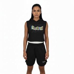 Fabricant pakistanais de ensembles de sweat-shirts courts pour femmes, qualité supérieure, OEM, ensembles de sweat-shirts courts pour femmes personnalisés - Product Image 1