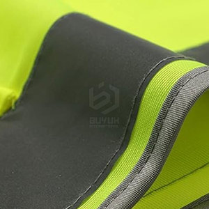 Veste de sécurité haute visibilité personnalisée, imperméable et respirante, pour la vente en ligne, grande taille, pour l'été, fabriquée au Pakistan - Product Image 4