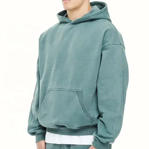 2025 sweats unisexes personnalisables sweat à capuche sérigraphié à motif solide pour hommes fabriqué par sweat à capuche de vêtements personnalisés - Product Image 1