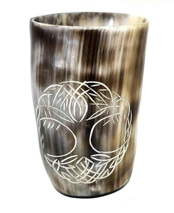 Jarra Vikinga Personalizable de Moda, Vaso de Cerveza con Diseño Grabado Único de Saniya Handicraft - Product Image 4