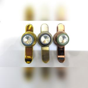 Manijas Modernas de Aleación de Zinc para Puertas de Gabinetes de Cocina, Tiradores de Cristal de Lujo para Cajones de Cómodas, Herrajes para Muebles - Product Image 6