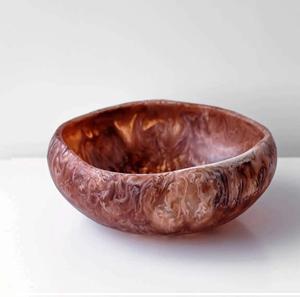 Kenny Mack Cameron Bol de service en résine lisse Restaurant commercial écologique Hôtel Présentoir de présentation des aliments Serviceware - Product Image 2