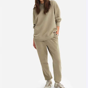 Sudaderas con Capucha y Cuello Redondo de Felpa Lavada para Mujer, Talla Grande, Invierno, OEM - Product Image 5