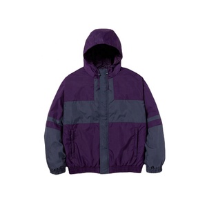 Chaqueta cortavientos impermeable personalizada para hombre, ropa deportiva informal transpirable para exteriores, tejido fino con capucha, bordado para correr de talla grande - Product Image 6