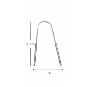 Giá tốt nhất thép không gỉ lưỡi <span class=keywords><strong>scraper</strong></span> với nhựa xử lý tái sử dụng chăm sóc răng miệng Nha Khoa CLEANER cho trẻ em và người lớn - Product Image 4