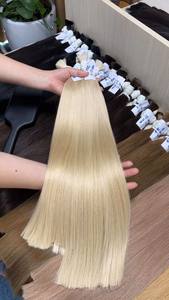 Extensions de cheveux humains en vrac vierges Remy naturels de haute qualité Cheveux en vrac de qualité supérieure à extrémité épaisse - Product Image 5