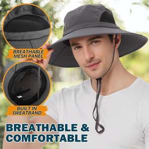 Chapeaux bob en denim de coton pour l'hiver, style vintage délavé, avec logo personnalisé, broderie 3D et couleurs sur mesure, vente en gros - Product Image 3