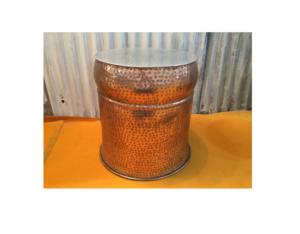 Table d'appoint en métal moderne et élégante en fer en forme de nouveau tronc d'arbre pour la décoration de salon à la maison gravée - Product Image 4