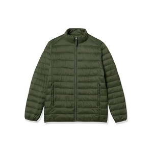 Veste chaude d'hiver pour hommes personnalisée OEM/ODM Veste matelassée à la mode avec col montant et logo avant Nouveau design - Product Image 5