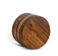 Manufacturer & Distributor Wooden <b>Coaster</b> Sets Item Handmade <b>Slate</b> <b>Coaster</b> With Solid Wood Holder Decorative Tree Wood <b>Coaster</b> - Product Image 3